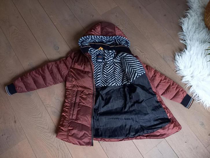 Maat 146 / 152 : jas winterjas Nono Indian Rose nieuwstaat, Kinderen en Baby's, Kinderkleding | Maat 146, Zo goed als nieuw, Meisje