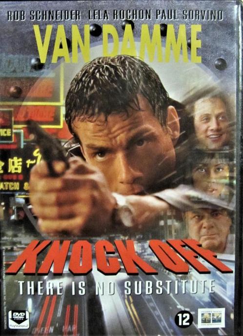 DVD ACTIE- KNOCK OFF (JEAN CLAUDE VAN DAMME), Cd's en Dvd's, Dvd's | Actie, Zo goed als nieuw, Actiethriller, Alle leeftijden