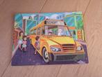 Schoolbus Puzzel, Ophalen, Meer dan 50 stukjes, Zo goed als nieuw, Van hout