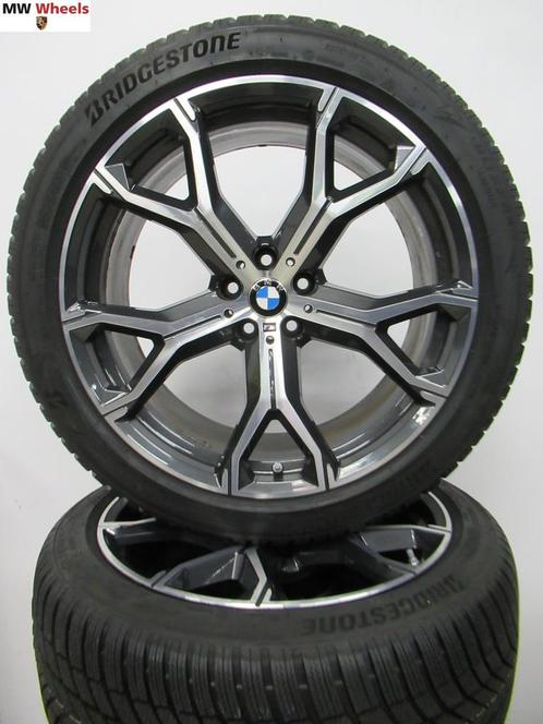 Originele BMW X5 G05 X6 G06 21 inch velgen 741M winterbanden, Autos : Pièces & Accessoires, Pneus & Jantes, Pneus et Jantes, Pneus hiver