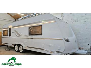 TABBERT PUCCINI 685 DF, Caravans en Kamperen, Tabbert, 7 tot 8 meter, Bedrijf, Tot en met 4