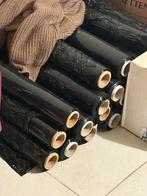 Film d’emballage noir, Huis en Inrichting, Stoffering | Vloerbedekking, Ophalen of Verzenden, Zo goed als nieuw, Zwart