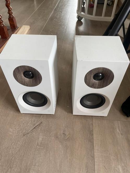 Jamo Studio8 series S 801 wit - paar speakers, Audio, Tv en Foto, Luidsprekerboxen, Gebruikt, Jamo, Ophalen of Verzenden