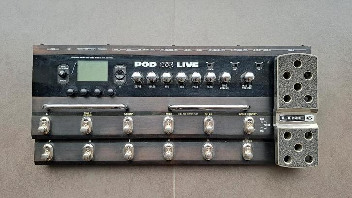 Line 6 POD X3 Live – gitaar multi-effect, Musique & Instruments, Effets, Utilisé, Multi-effet, Enlèvement ou Envoi