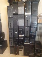 Lot de 25 ordinateurs de bureau Windows 10, Informatique & Logiciels, Utilisé, Enlèvement ou Envoi, HDD, 4 GB