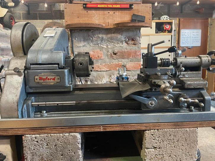 Myford ML 10 draaibank freesmachine vele extras en upgrades, Doe-het-zelf en Bouw, Draaibanken, Ophalen