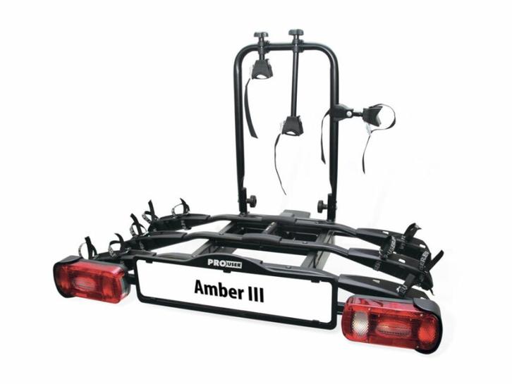 Fietsendrager Pro-User Amber III (3 fietsen), Auto diversen, Fietsendragers, Zo goed als nieuw, Trekhaakdrager, 3 fietsen of meer