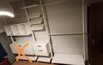 Ikea stolmen open dressing wit 2x110cm +55cm, Huis en Inrichting, Kasten | Kleerkasten, Ophalen, Gebruikt, Metaal, 50 tot 75 cm