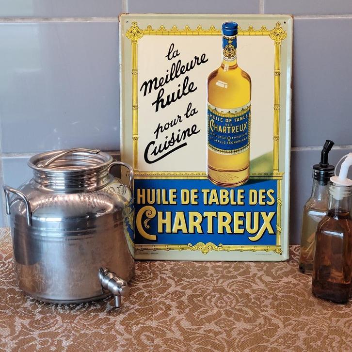 Vintage reclamebord uit 1957, Verzamelen, Merken en Reclamevoorwerpen, Ophalen of Verzenden