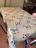 Koeienlaken 270 cm x 170 cm 100% katoen, Ophalen of Verzenden, Zo goed als nieuw, Groen