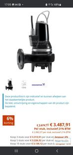 Grundfos vuilwaterpomp, Zakelijke goederen, Machines en Bouw | Pompen en Compressoren, Ophalen of Verzenden