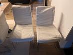 Gratis 2 zwarte stoelen, Ophalen, Zo goed als nieuw