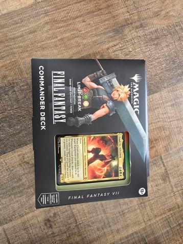 Magic The Gathering Final Fantasy Commander Deck Limit Break beschikbaar voor biedingen