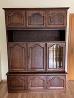 Kast, 200 cm of meer, 150 tot 200 cm, Eikenhout, 50 tot 75 cm