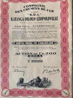 Compagnie des Chemins de Fer  " KDL ", Postzegels en Munten, Aandelen en Waardepapieren, Ophalen, 1920 tot 1950, Aandeel