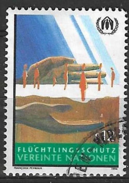 Verenigde Naties 1994 - Yvert 186 - Vluchtelingen (ST), Postzegels en Munten, Postzegels | Amerika, Gestempeld, Verzenden