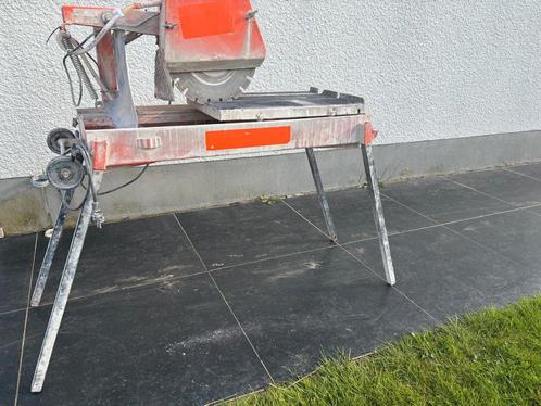 TE HUUR steenzaagmachine, Doe-het-zelf en Bouw, Gereedschap | Zaagmachines, Gebruikt, Ophalen of Verzenden