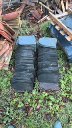 Oude rustieke rnatuurleien, Doe-het-zelf en Bouw, Ophalen, Gebruikt, Steen of Klei, Blauw