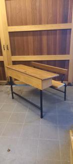 Mooi retro schoolbankje, Antiek en Kunst, Ophalen