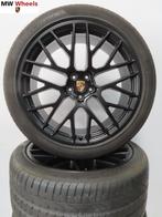 Originele Porsche Macan RS Spyder 21 inch velgen zomerbanden, Auto-onderdelen, Banden en Velgen, Gebruikt, 265 mm, Banden en Velgen