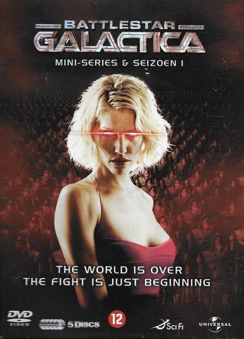 Battlestar Galactica - Seizoen 1 DVD, CD & DVD, DVD | TV & Séries télévisées, Utilisé, Action et Aventure, Enlèvement ou Envoi