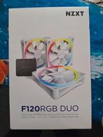 Nzxt f120 rgb duo fans met rgb controller 3pak, Computers en Software, Computerkoelers, Ophalen of Verzenden, Zo goed als nieuw