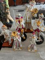 6 capidomonte Swarovski clowns, Antiek en Kunst, Ophalen