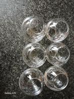 glazen vaasjes, Moins de 50 cm, Autres couleurs, Comme neuf, Verre