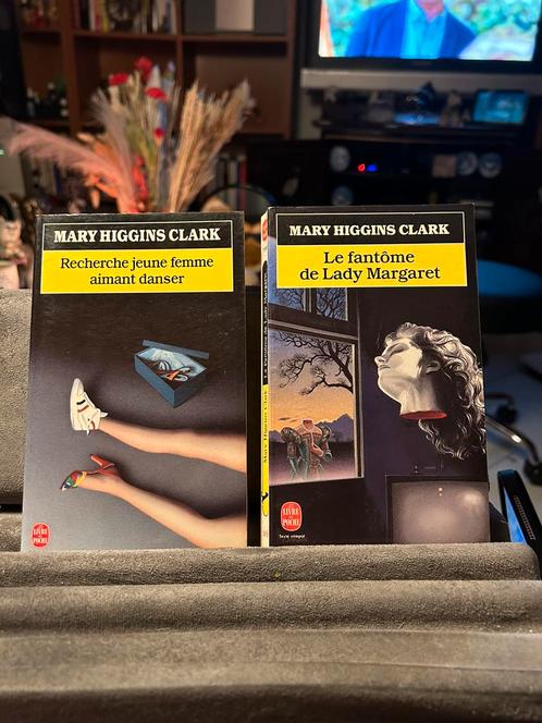 Lot de 5 livres de Mary Higgins Clark, Livres, Policiers, Utilisé