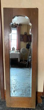 oude spiegel, Antiek en Kunst, Antiek | Spiegels, 50 tot 100 cm, 150 tot 200 cm, Rechthoekig
