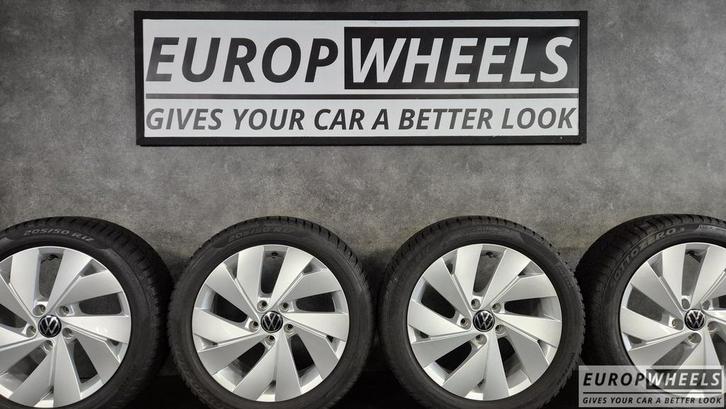 17 inch VW Belmont velgen Winterbanden VW Golf 8 5 6 7 Caddy, Auto-onderdelen, Banden en Velgen, Banden en Velgen, Winterbanden