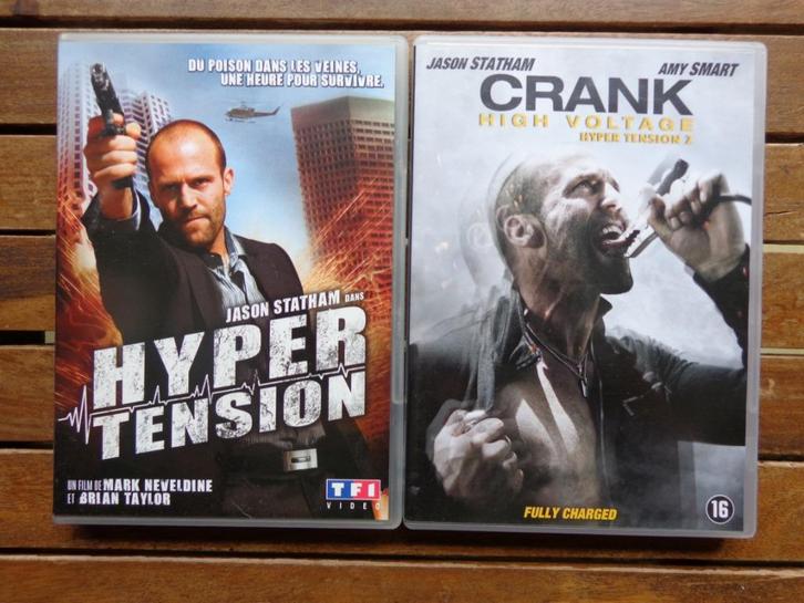 )))  Hyper Tension 1 & 2  //  Jason Statham  (((, Cd's en Dvd's, Dvd's | Actie, Zo goed als nieuw, Actie, Vanaf 12 jaar, Ophalen of Verzenden