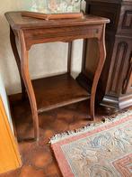 Antieke / vintage hoge bijzet tafel, Enlèvement