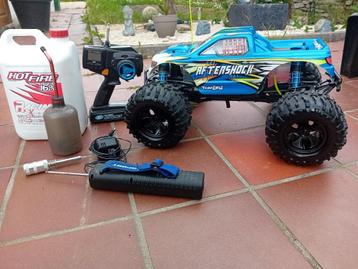 Voiture rc, Échelle 1:8, Voiture off road, Comme neuf, Enlèvement