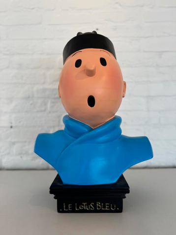 Statue du Lotus bleu de Tintin, Enlèvement, Comme neuf, Humain