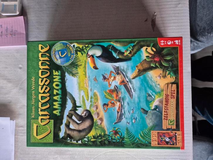Carcasonne amazone, Hobby en Vrije tijd, Gezelschapsspellen | Bordspellen, Zo goed als nieuw, Ophalen of Verzenden