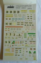Solido Decals " ferrari - Lancia ", Ophalen of Verzenden, Zo goed als nieuw, Auto, Solido