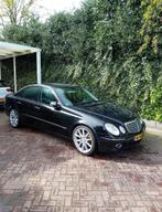 Mercedes-Benz E-Klasse 3.0 E280 Sedan AUT 2007 Zwart, Auto's, Automaat, Stof, Zwart, Berline