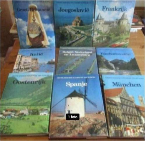 9 Prachtige Boeken - Grote Reisencyclopedie van Europa, Boeken, Encyclopedieën, Zo goed als nieuw, Ophalen of Verzenden