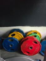 HALTERSCHIJVEN M&F SPORTS 455 KG, Sport en Fitness, Fitnessmaterialen, Ophalen, Zo goed als nieuw, Halterschijven