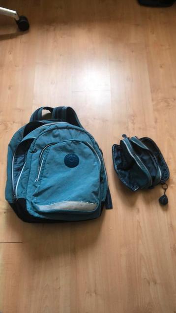 Kipling boekentas + pennenzak beschikbaar voor biedingen