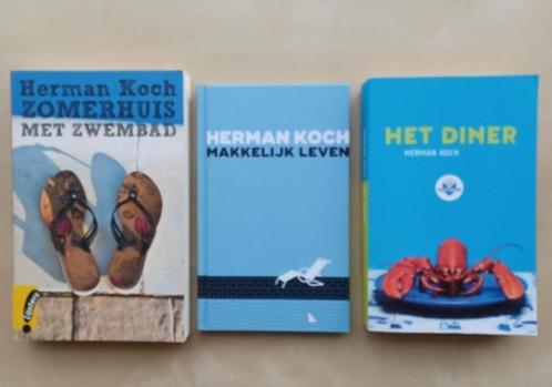 Herman Koch diverse boeken, Boeken, Literatuur, Zo goed als nieuw, Ophalen of Verzenden