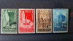 Belgique OBP 386-389 ** 1934, Timbres & Monnaies, Neuf, Enlèvement ou Envoi, Non oblitéré