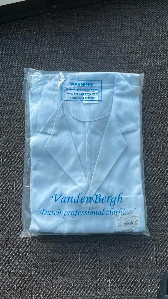 VandenBergh labo/doctor jas, Kleding | Heren, Overige Herenkleding, Nieuw, Ophalen of Verzenden