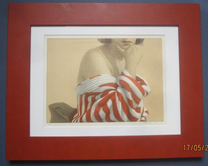 "Sensual Woman" - Roger Wittevrongel (1933), Antiek en Kunst, Kunst | Litho's en Zeefdrukken, Ophalen