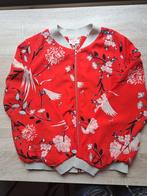 Y*Coo rode zomerjas met Japanse patronen, Kleding | Dames, Jassen | Zomer, Ycoo, Maat 38/40 (M), Zo goed als nieuw, Verzenden