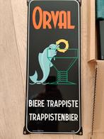 ORVAL genummerde diamanten klok met geëmailleerde plaat, Ophalen of Verzenden, Nieuw, Reclamebord, Plaat of Schild, Overige merken