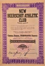 aandeel Beerschot, Postzegels en Munten, Aandelen en Waardepapieren, Ophalen of Verzenden, 1920 tot 1950, Aandeel