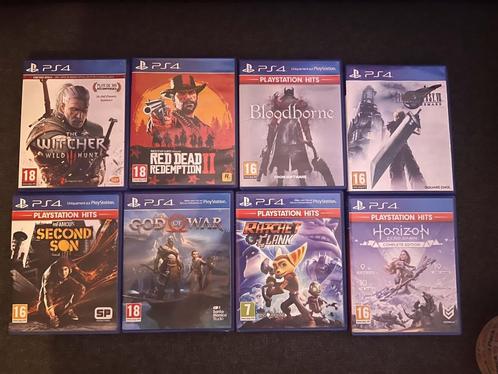 5 PS4-games, Games en Spelcomputers, Games | Sony PlayStation 4, Zo goed als nieuw, Avontuur en Actie, 1 speler, Vanaf 18 jaar