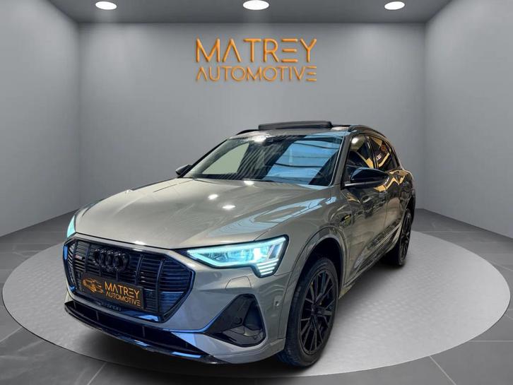Audi Q8 E-Tron 55 quattro, Auto's, Audi, Bedrijf, Te koop, Q8 e-tron, Head-up Display, Elektrisch, Ophalen